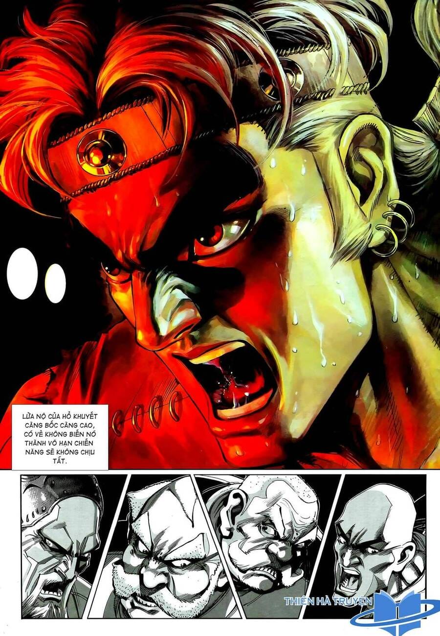 Truyện Tranh Long Hổ 5 Thế trang 8