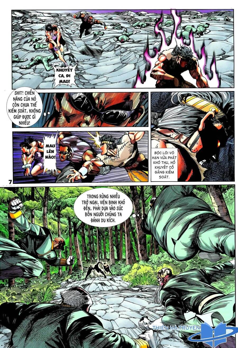 Truyện Tranh Long Hổ 5 Thế trang 8