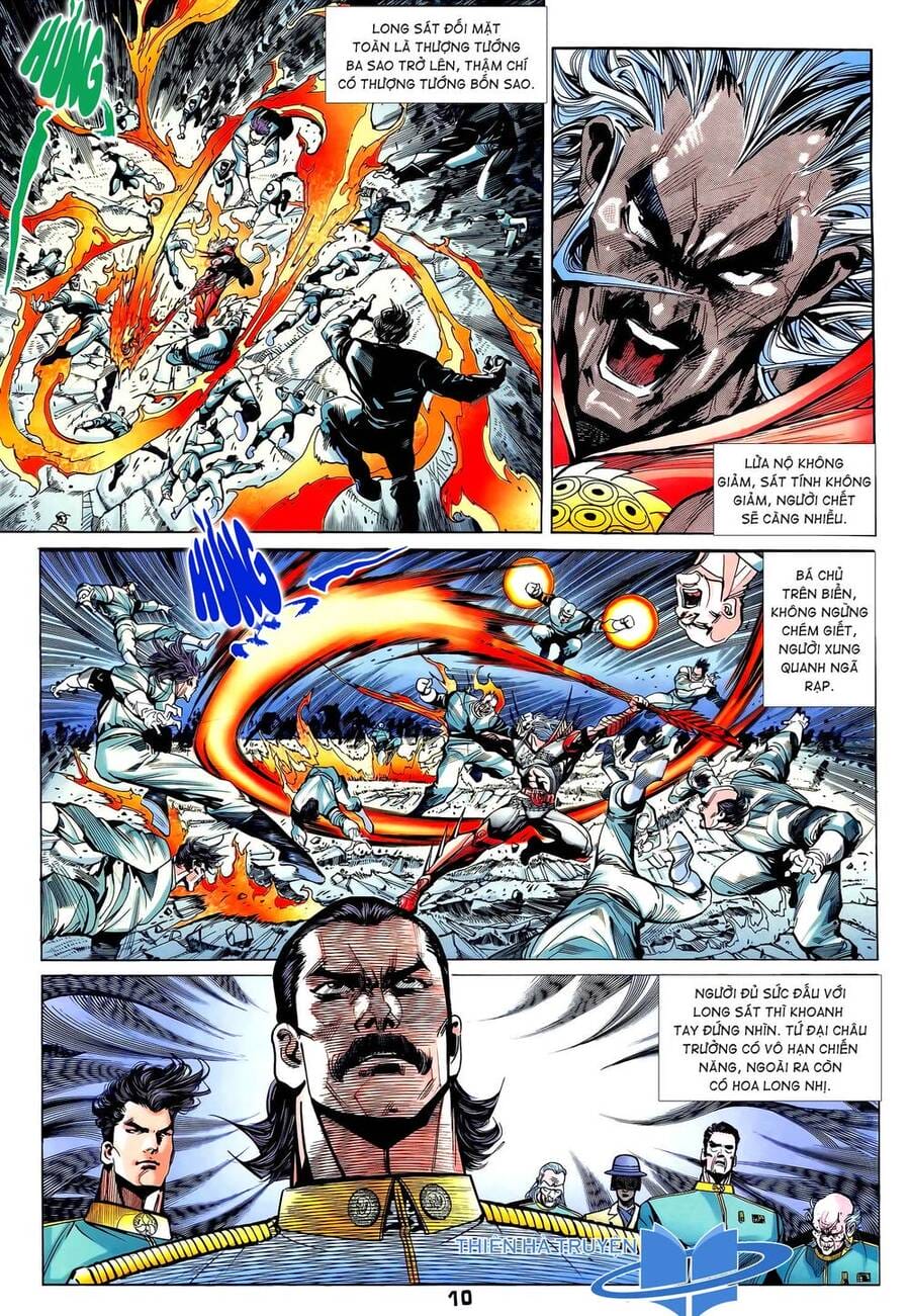 Truyện Tranh Long Hổ 5 Thế trang 8