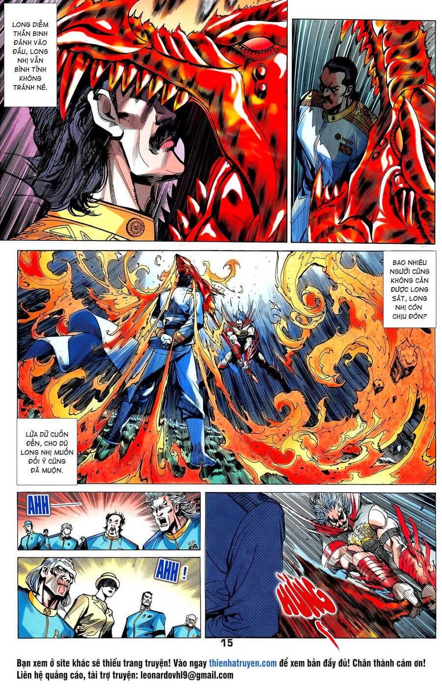 Truyện Tranh Long Hổ 5 Thế trang 8