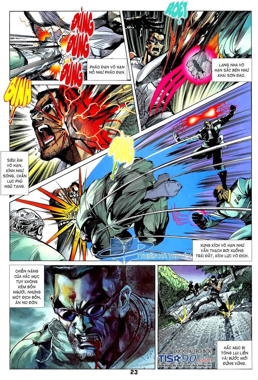 Truyện Tranh Long Hổ 5 Thế trang 8