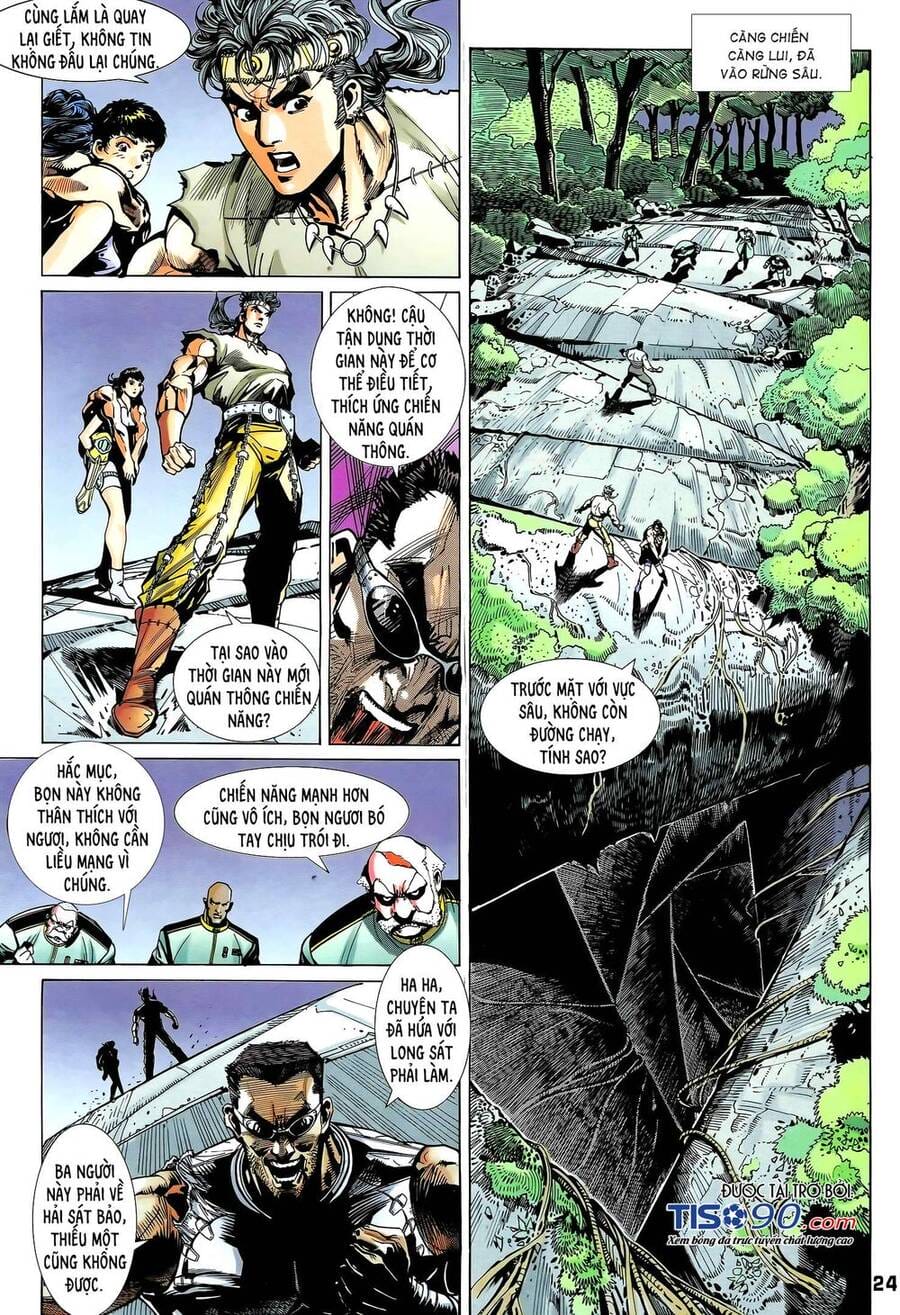 Truyện Tranh Long Hổ 5 Thế trang 8