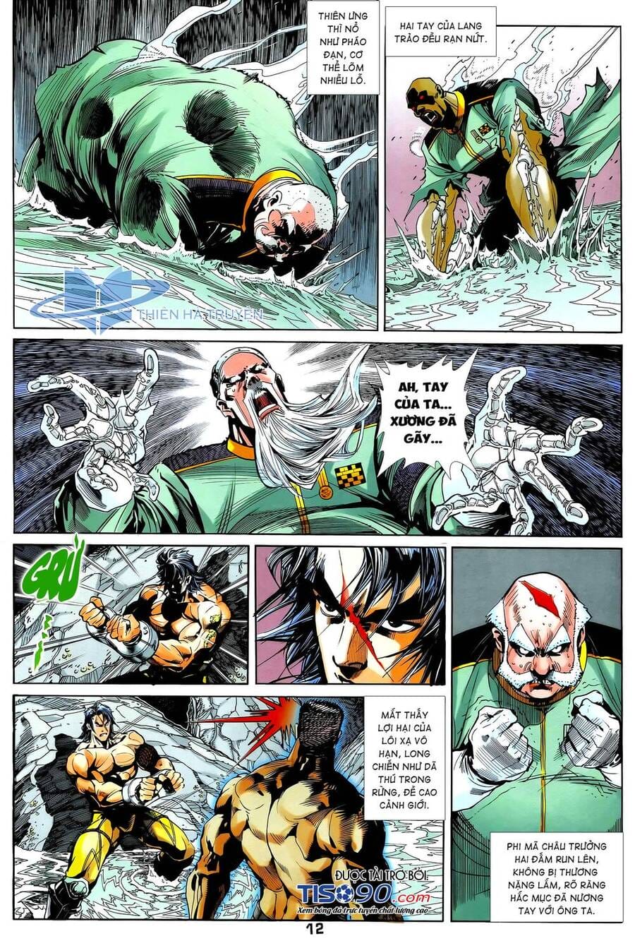 Truyện Tranh Long Hổ 5 Thế trang 8