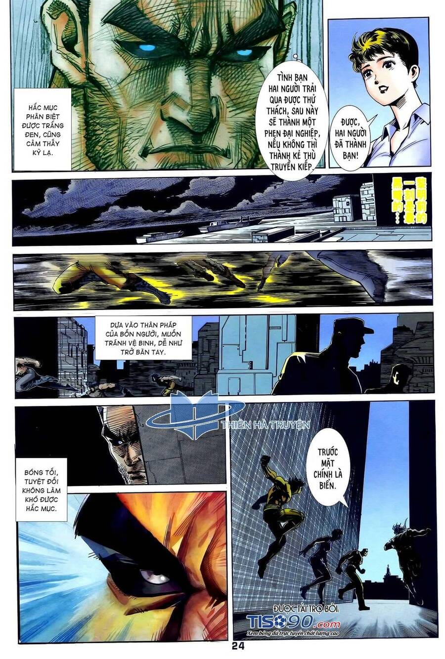 Truyện Tranh Long Hổ 5 Thế trang 8