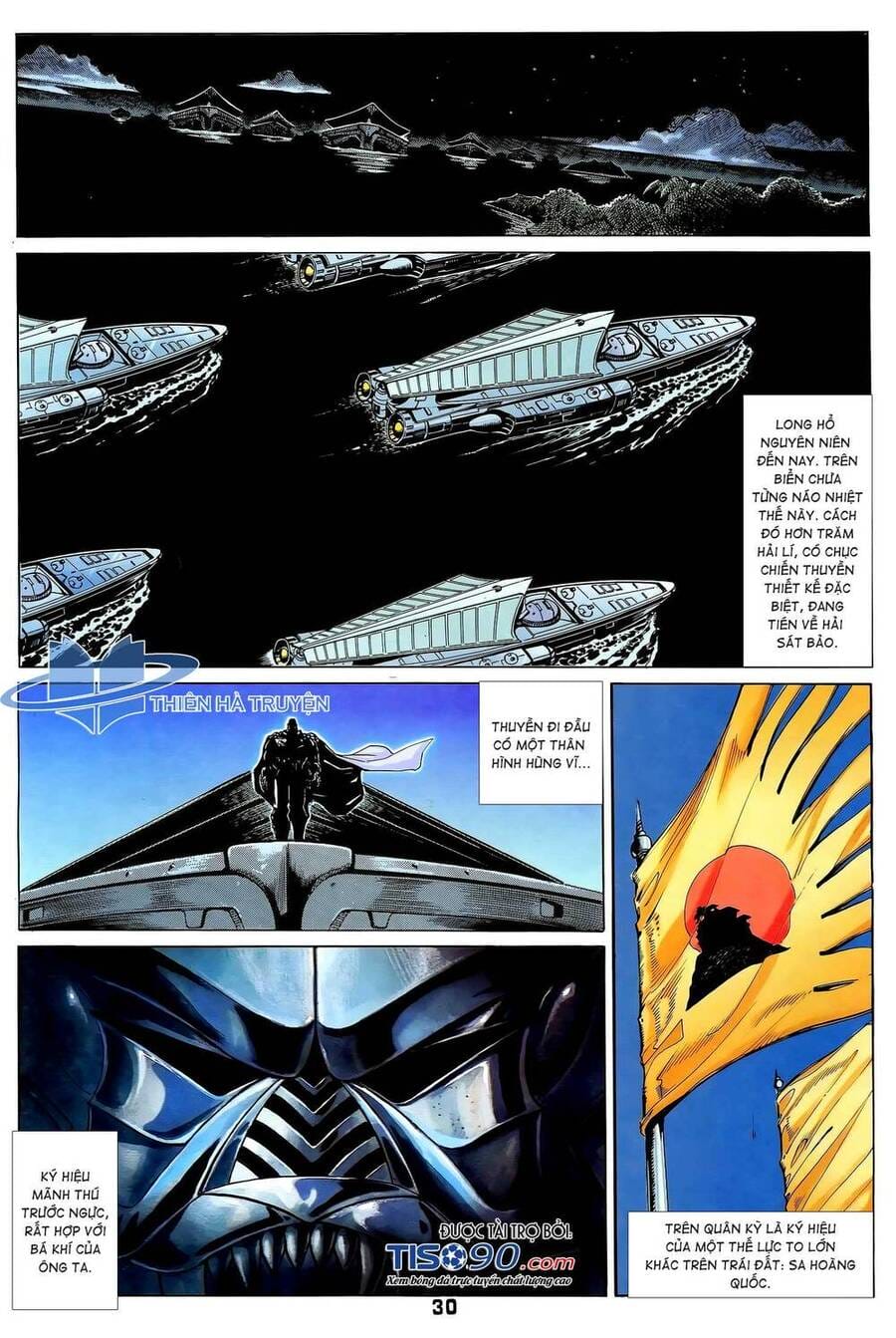 Truyện Tranh Long Hổ 5 Thế trang 8