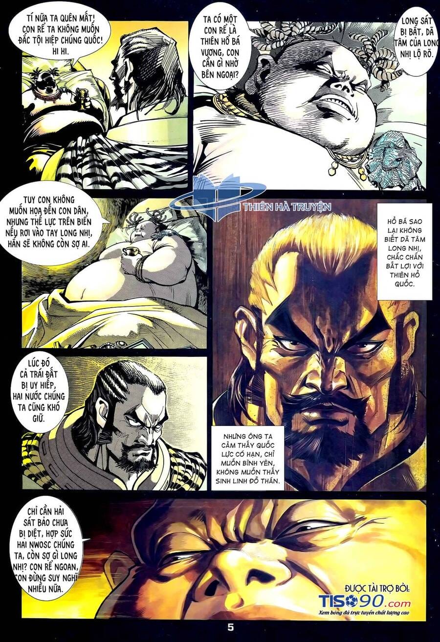 Truyện Tranh Long Hổ 5 Thế trang 8