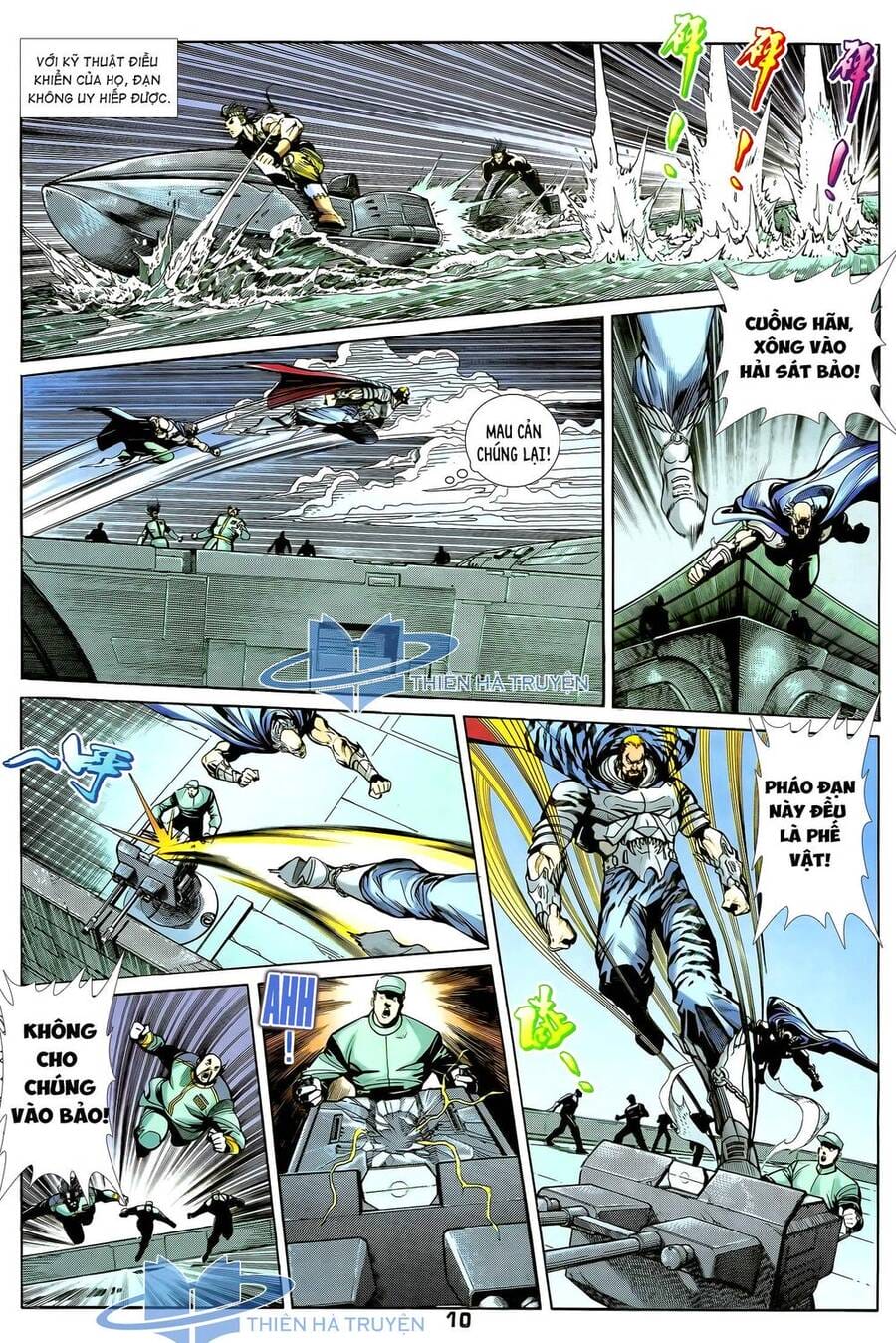 Truyện Tranh Long Hổ 5 Thế trang 8