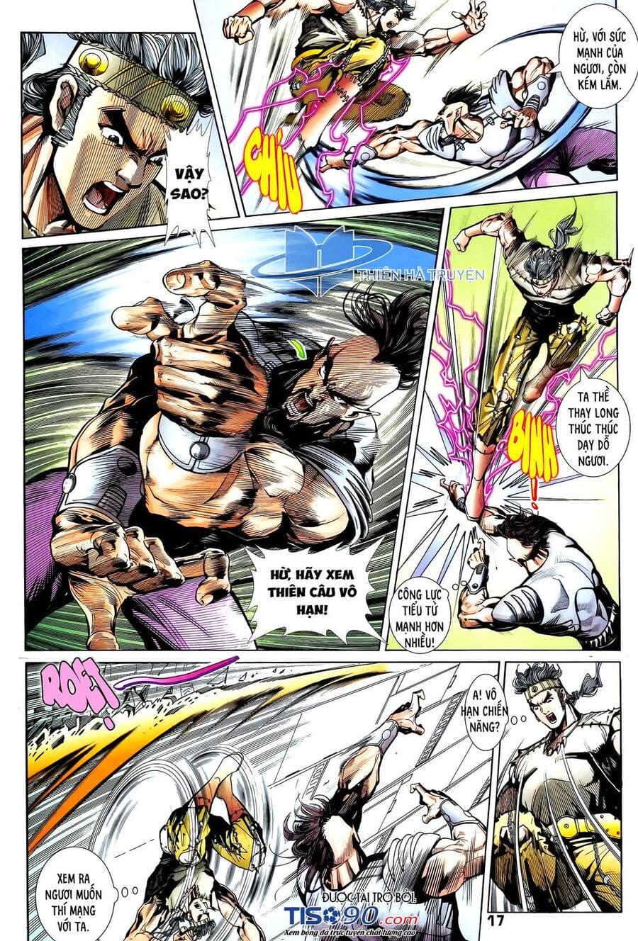 Truyện Tranh Long Hổ 5 Thế trang 8