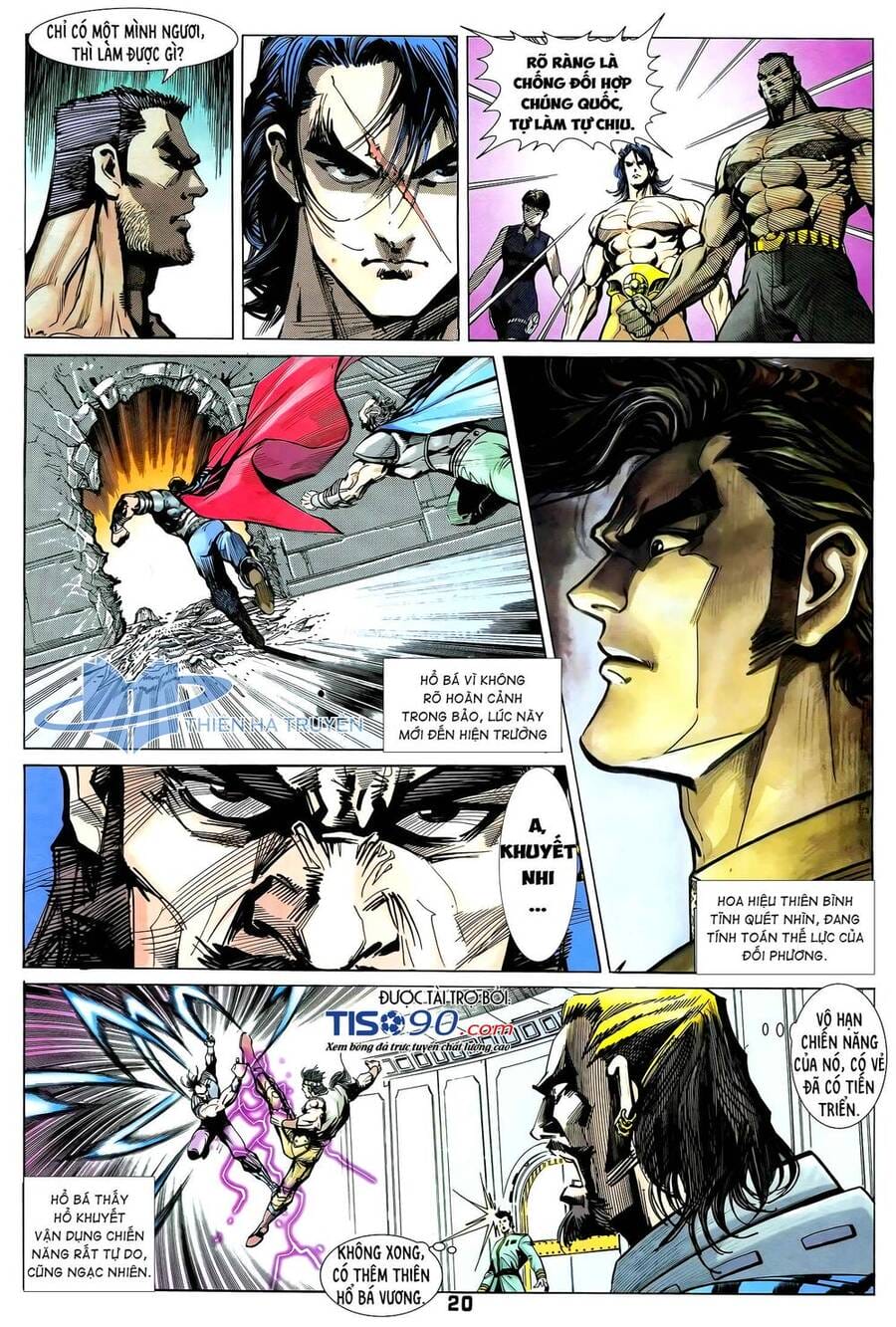 Truyện Tranh Long Hổ 5 Thế trang 8