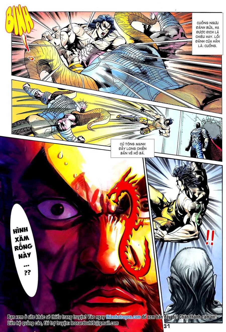 Truyện Tranh Long Hổ 5 Thế trang 8