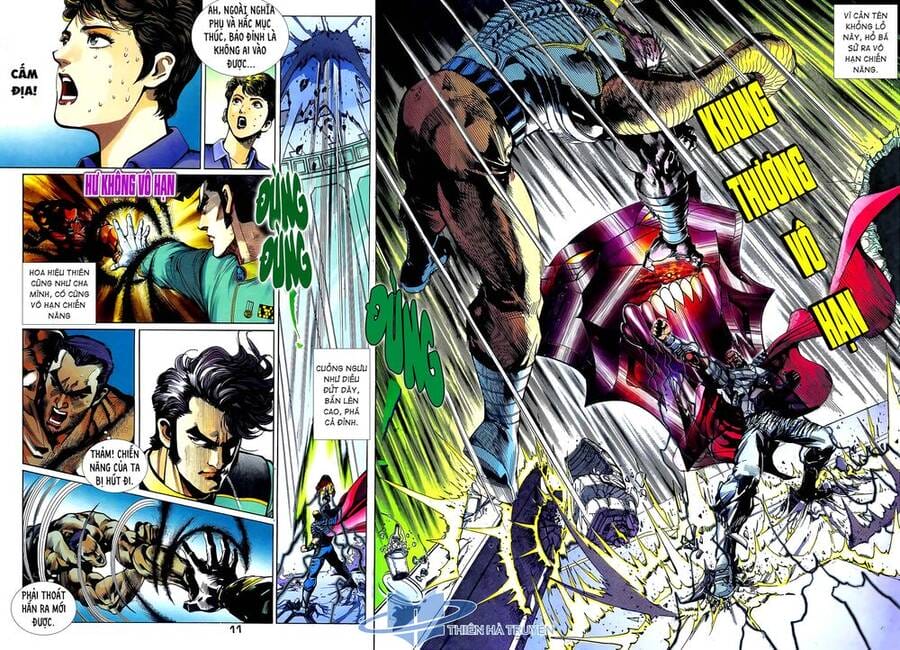 Truyện Tranh Long Hổ 5 Thế trang 8