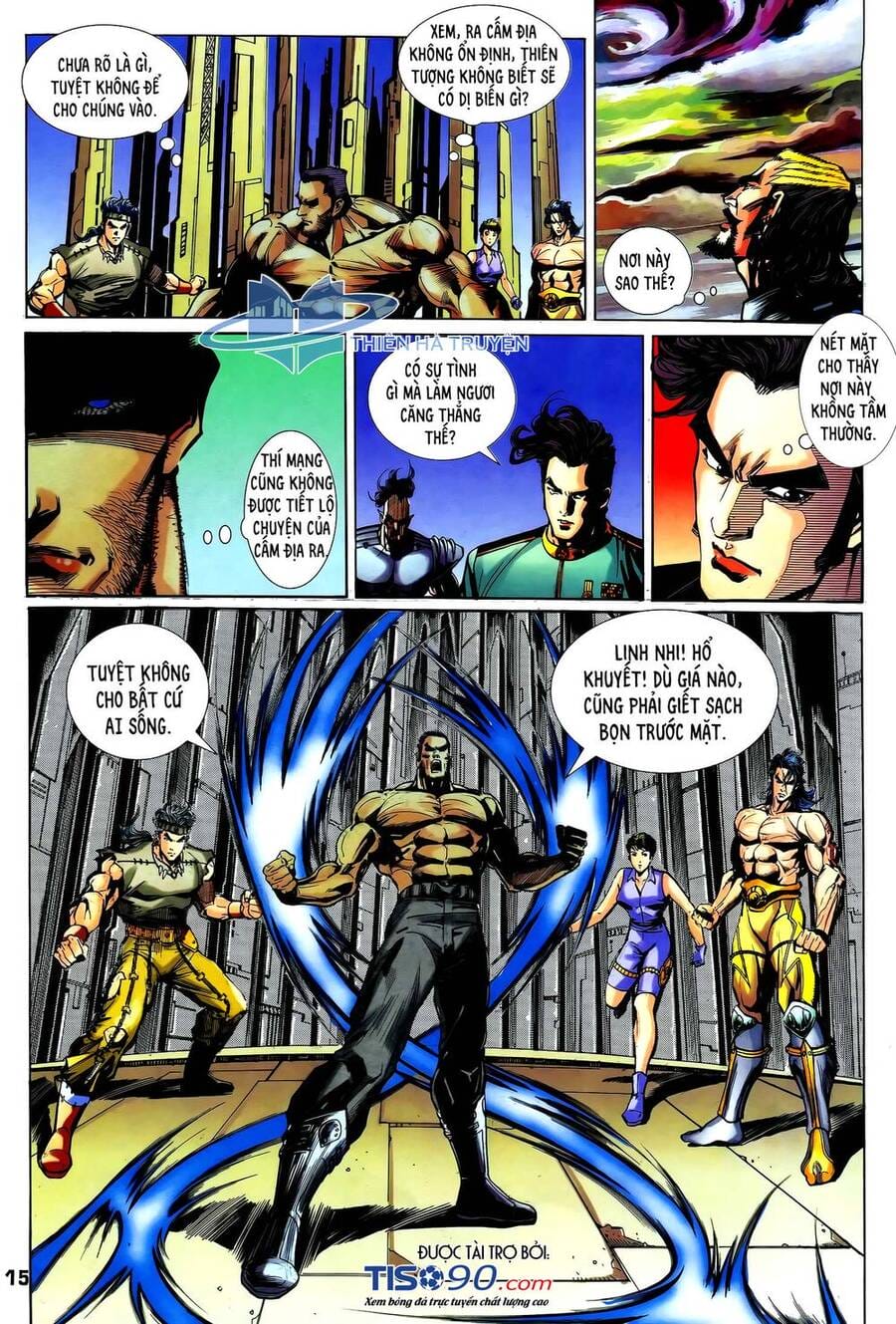 Truyện Tranh Long Hổ 5 Thế trang 8