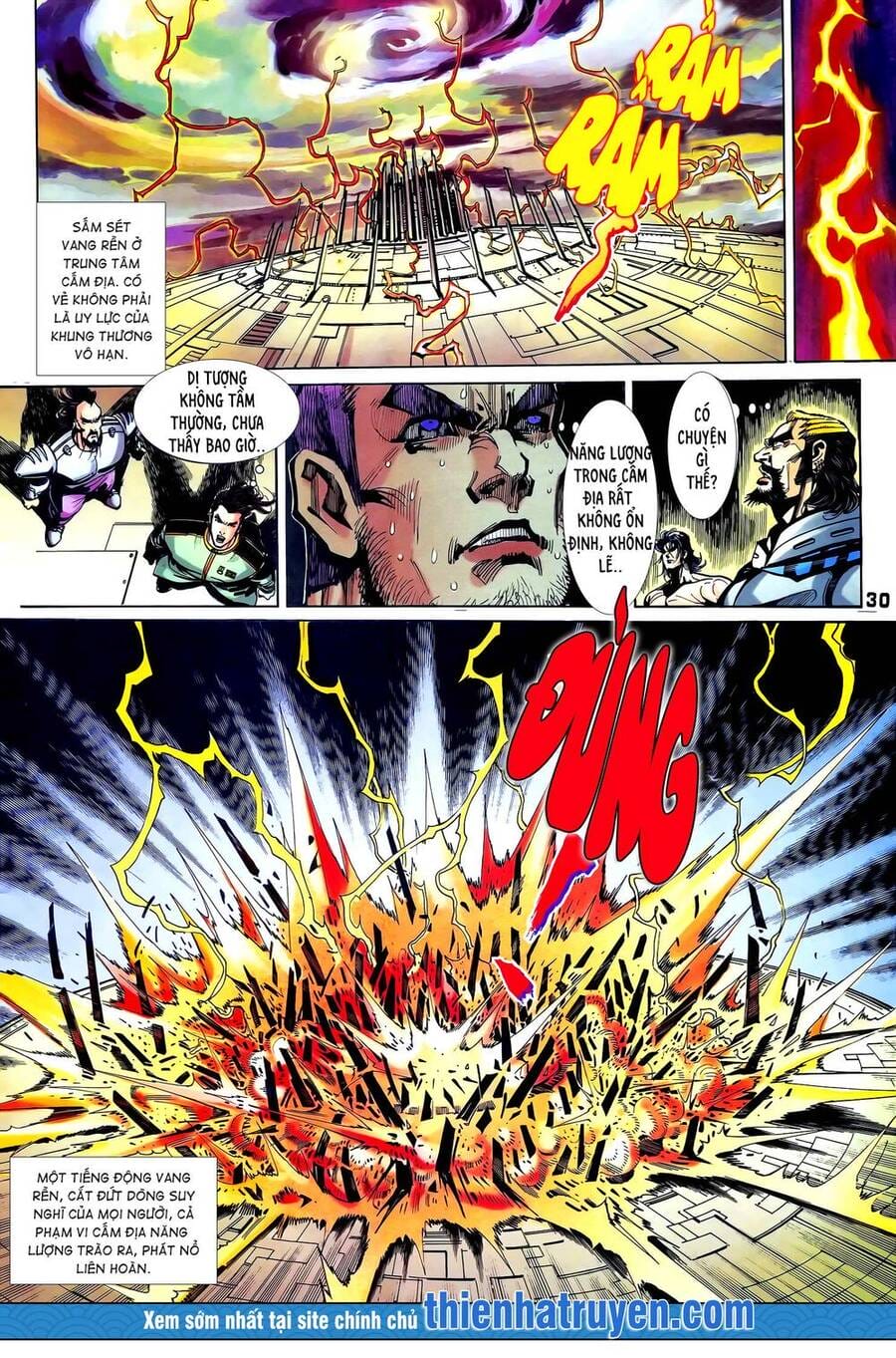 Truyện Tranh Long Hổ 5 Thế trang 8