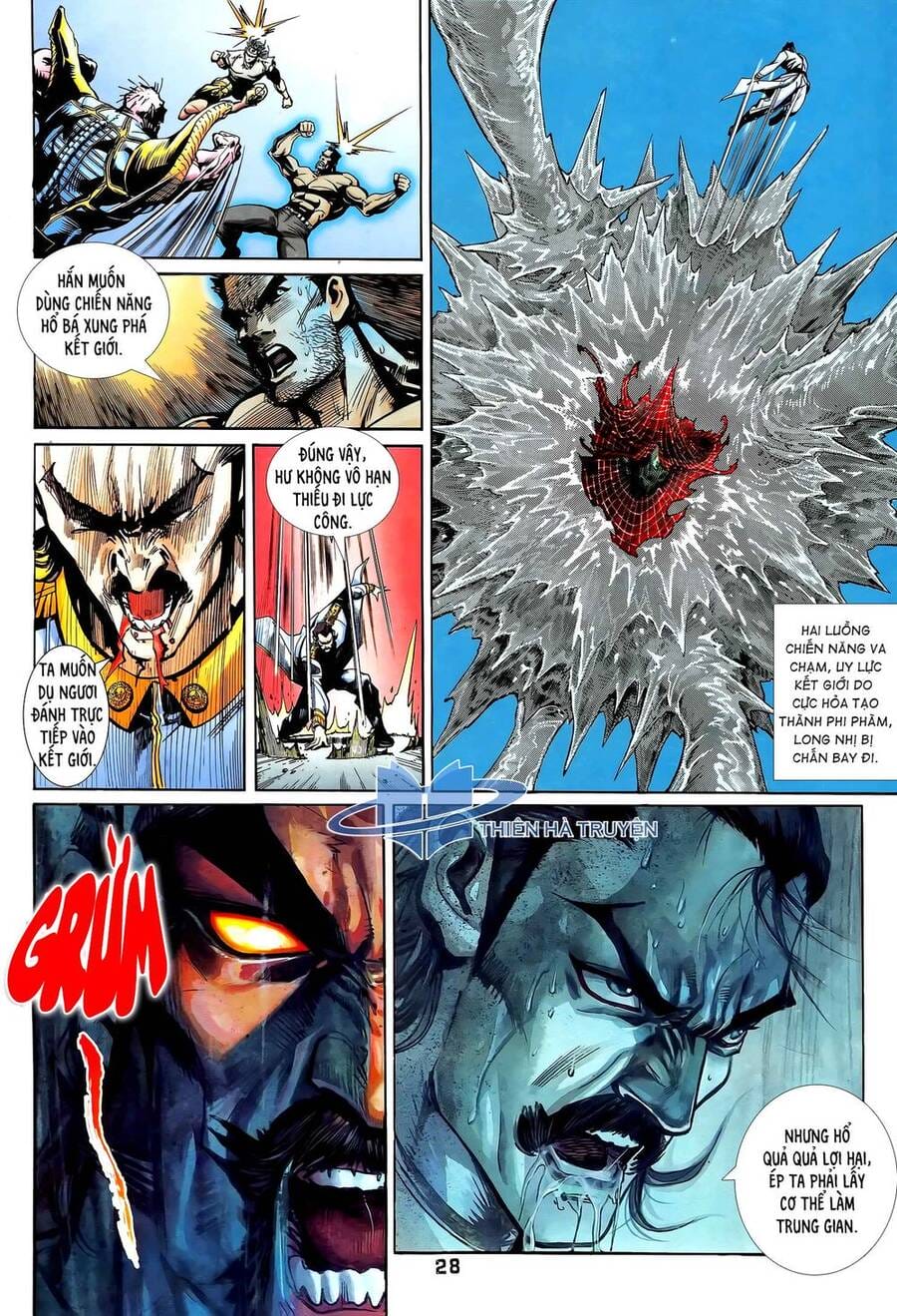 Truyện Tranh Long Hổ 5 Thế trang 8
