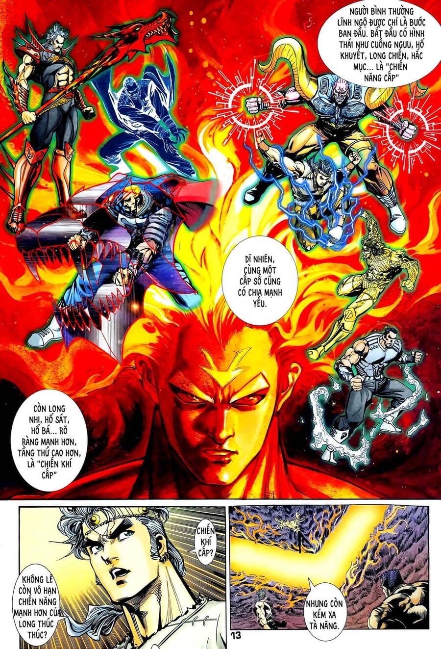 Truyện Tranh Long Hổ 5 Thế trang 8