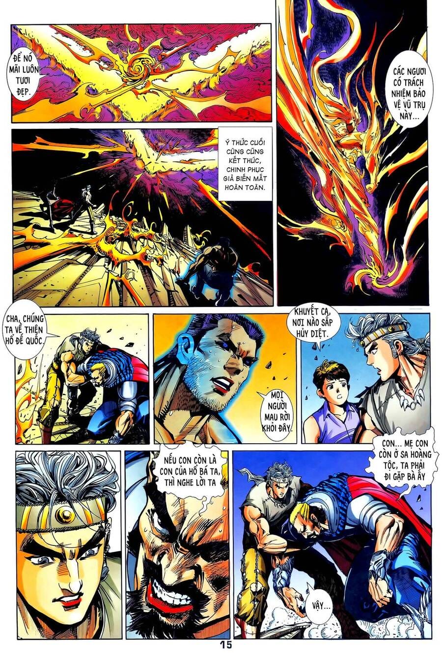 Truyện Tranh Long Hổ 5 Thế trang 8