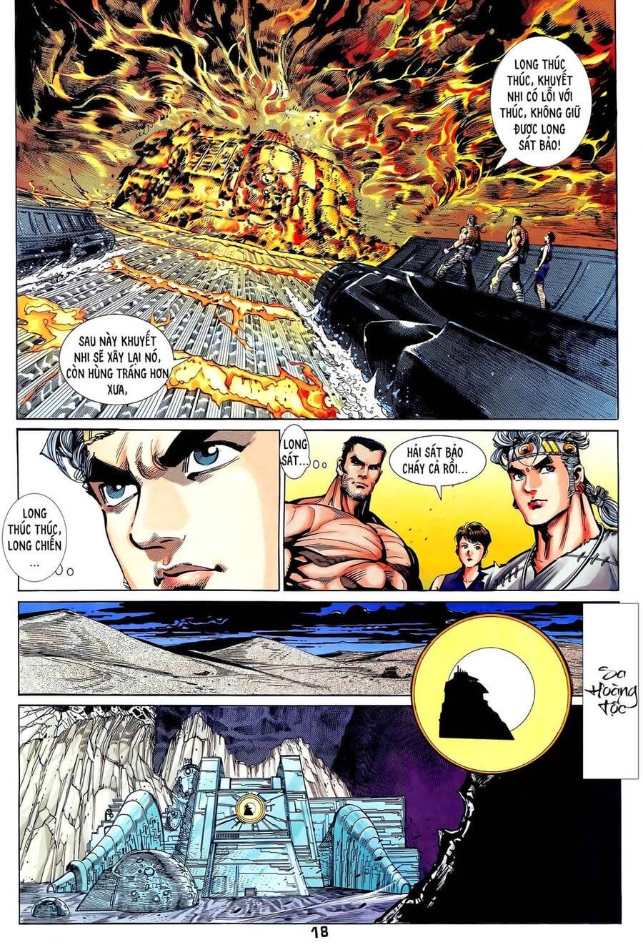 Truyện Tranh Long Hổ 5 Thế trang 8