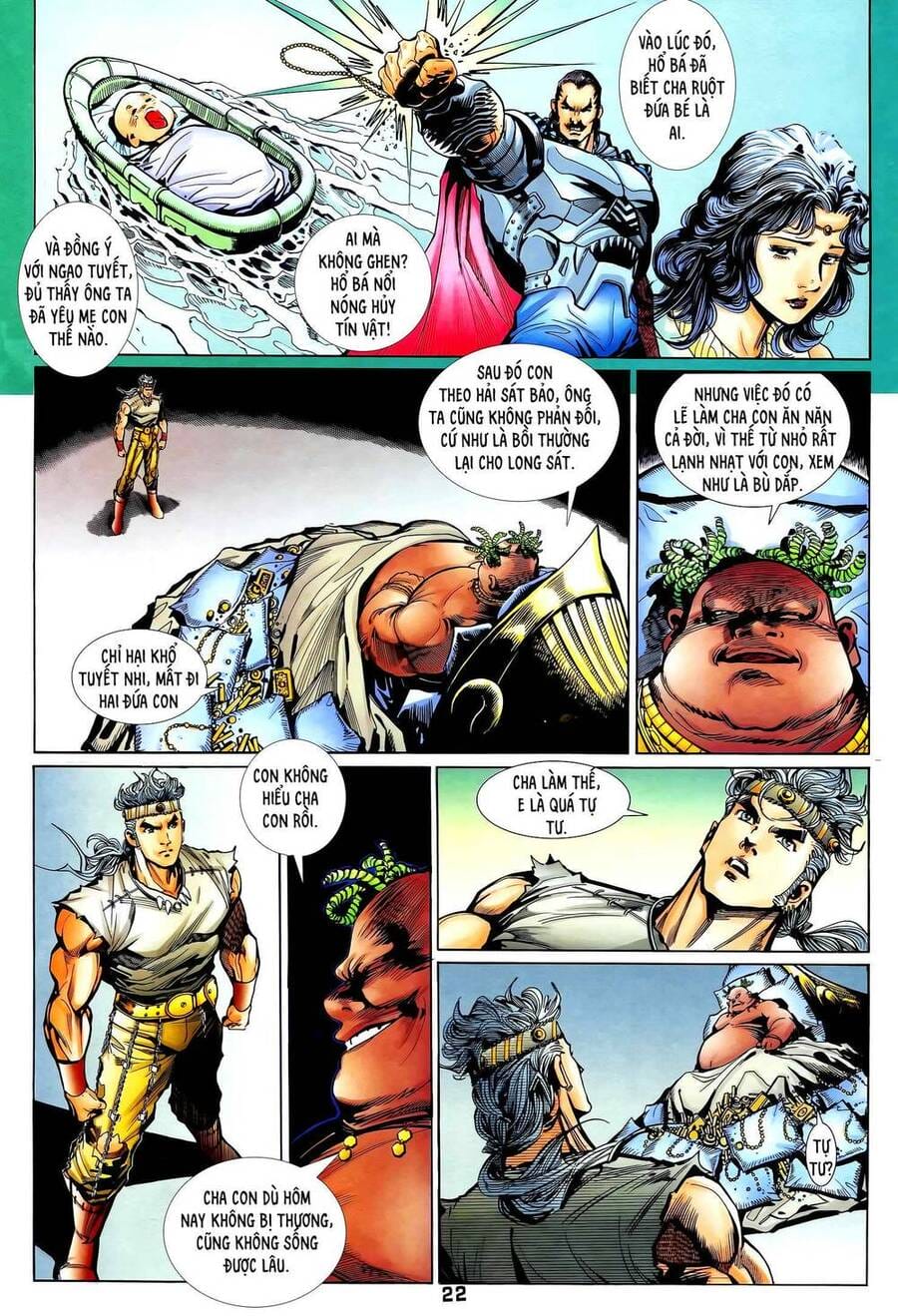 Truyện Tranh Long Hổ 5 Thế trang 8