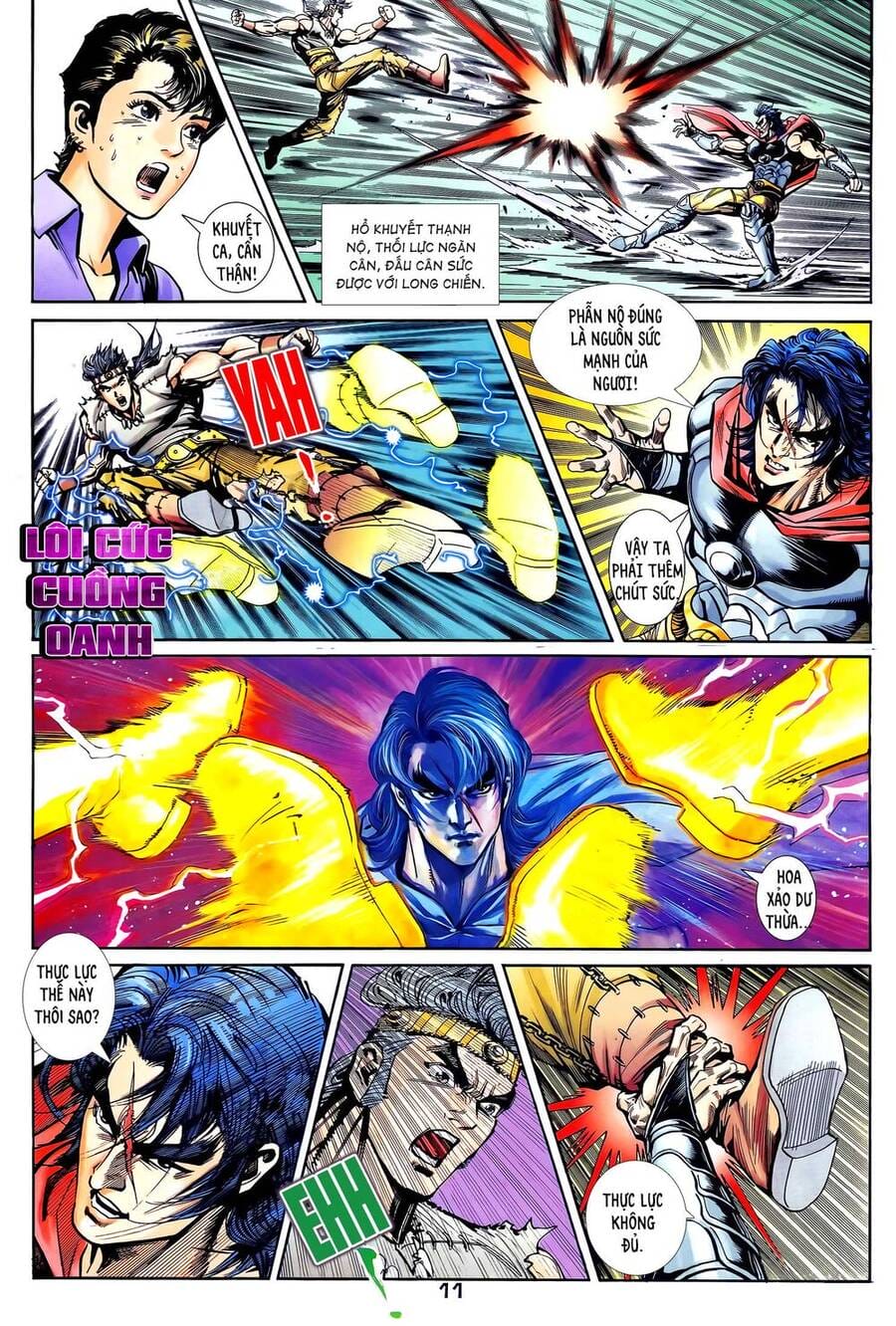Truyện Tranh Long Hổ 5 Thế trang 8