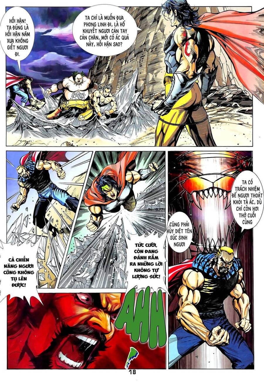 Truyện Tranh Long Hổ 5 Thế trang 8