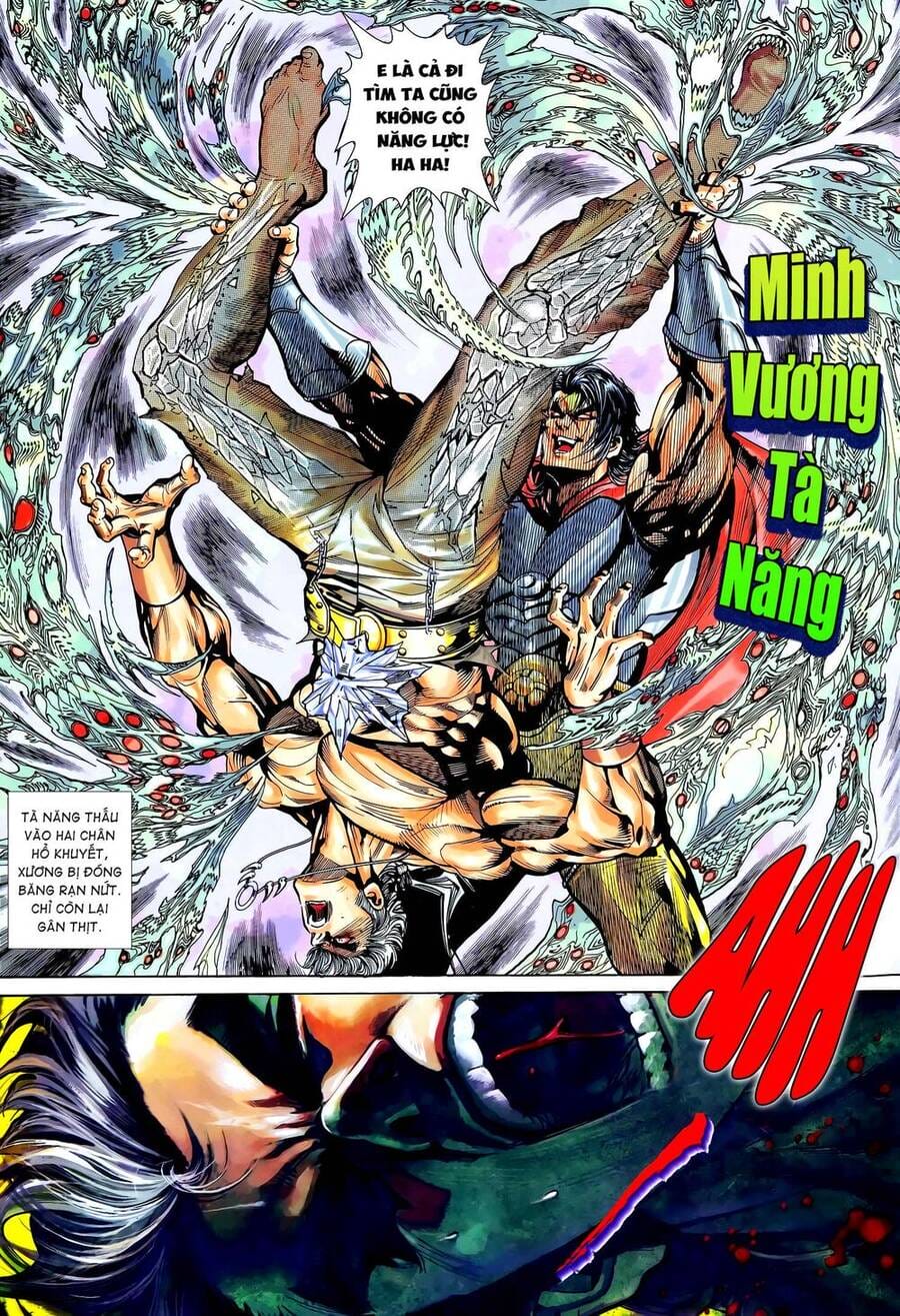 Truyện Tranh Long Hổ 5 Thế trang 8