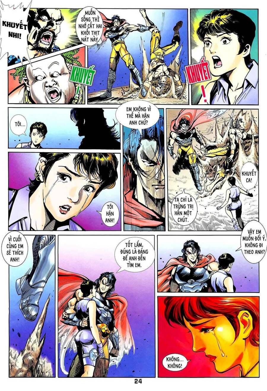 Truyện Tranh Long Hổ 5 Thế trang 8