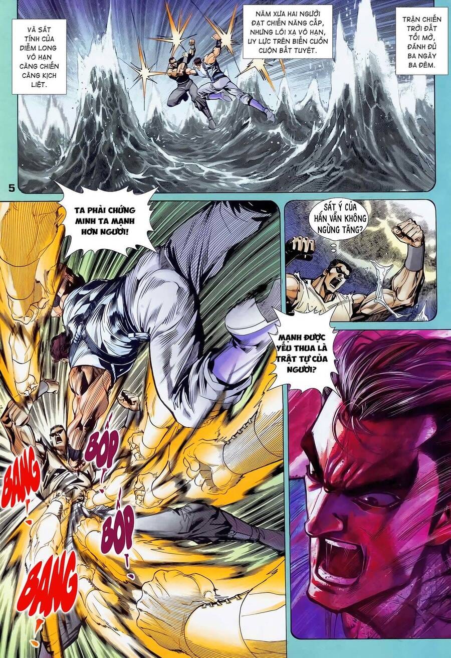 Truyện Tranh Long Hổ 5 Thế trang 8