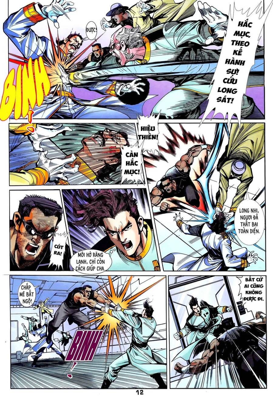 Truyện Tranh Long Hổ 5 Thế trang 8