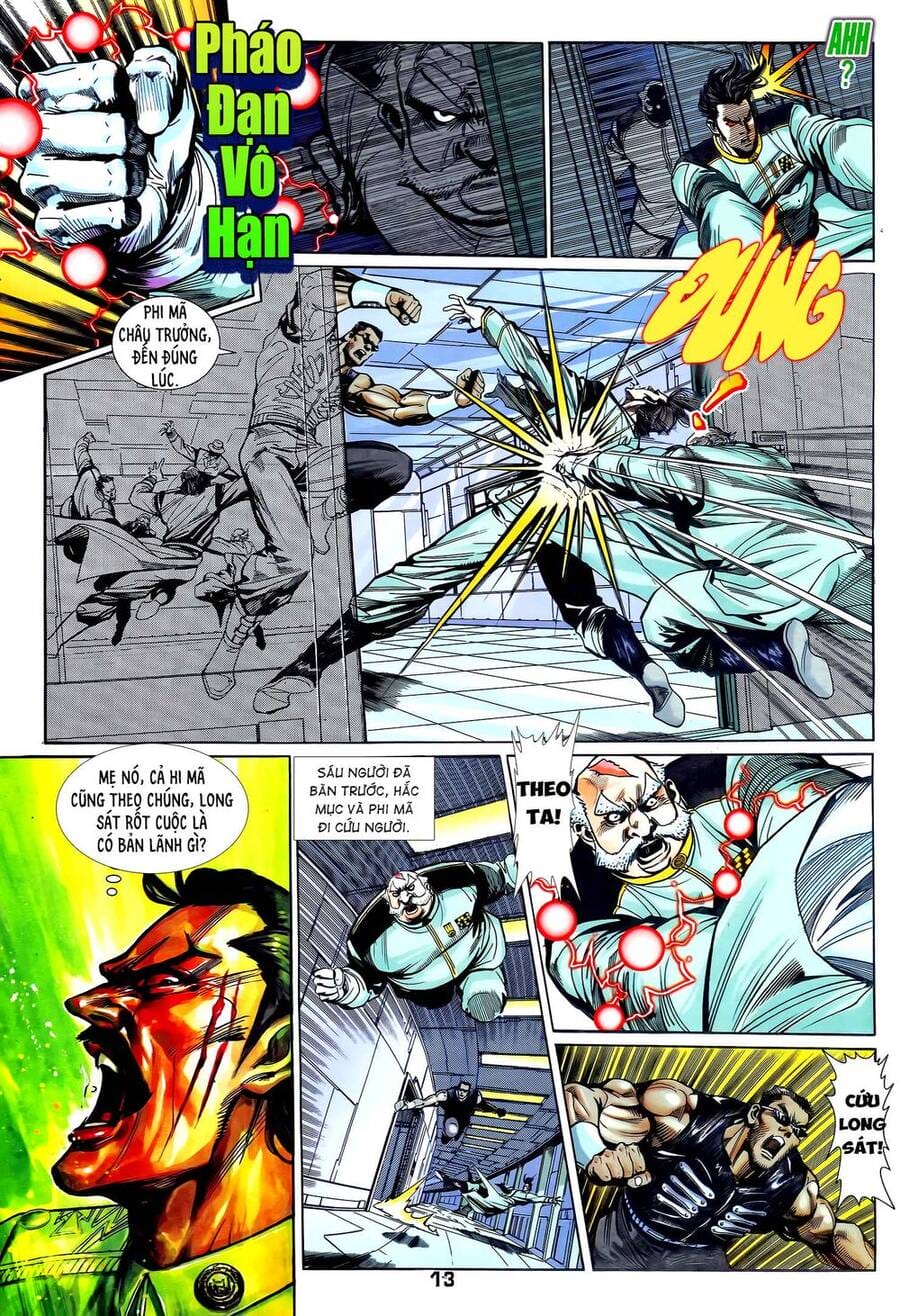 Truyện Tranh Long Hổ 5 Thế trang 8