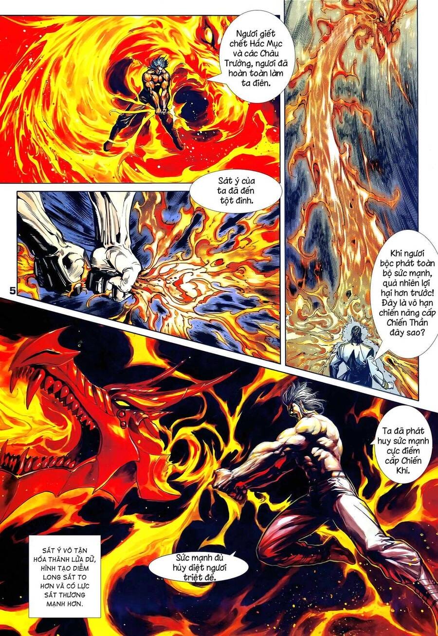 Truyện Tranh Long Hổ 5 Thế trang 8