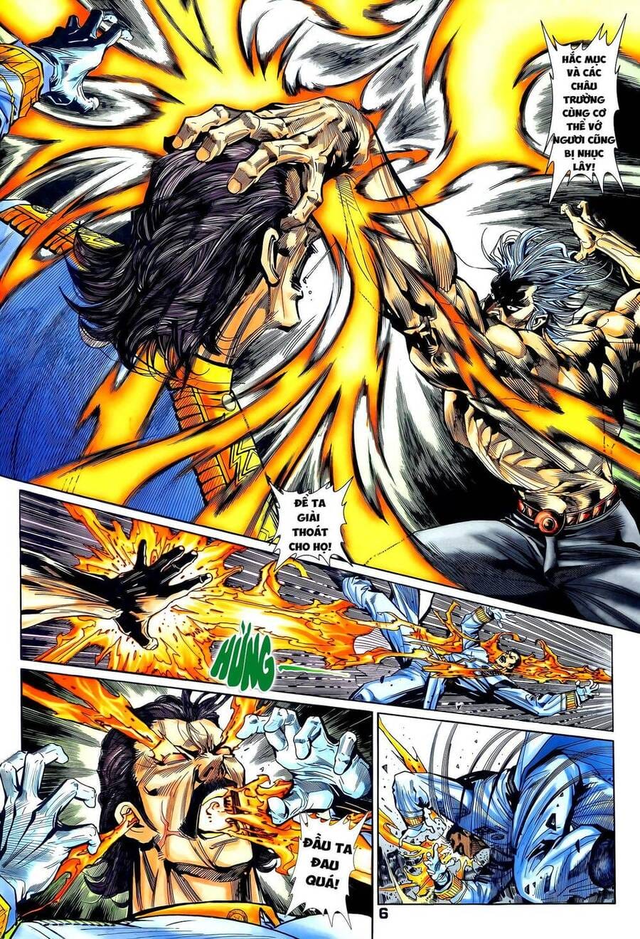 Truyện Tranh Long Hổ 5 Thế trang 8
