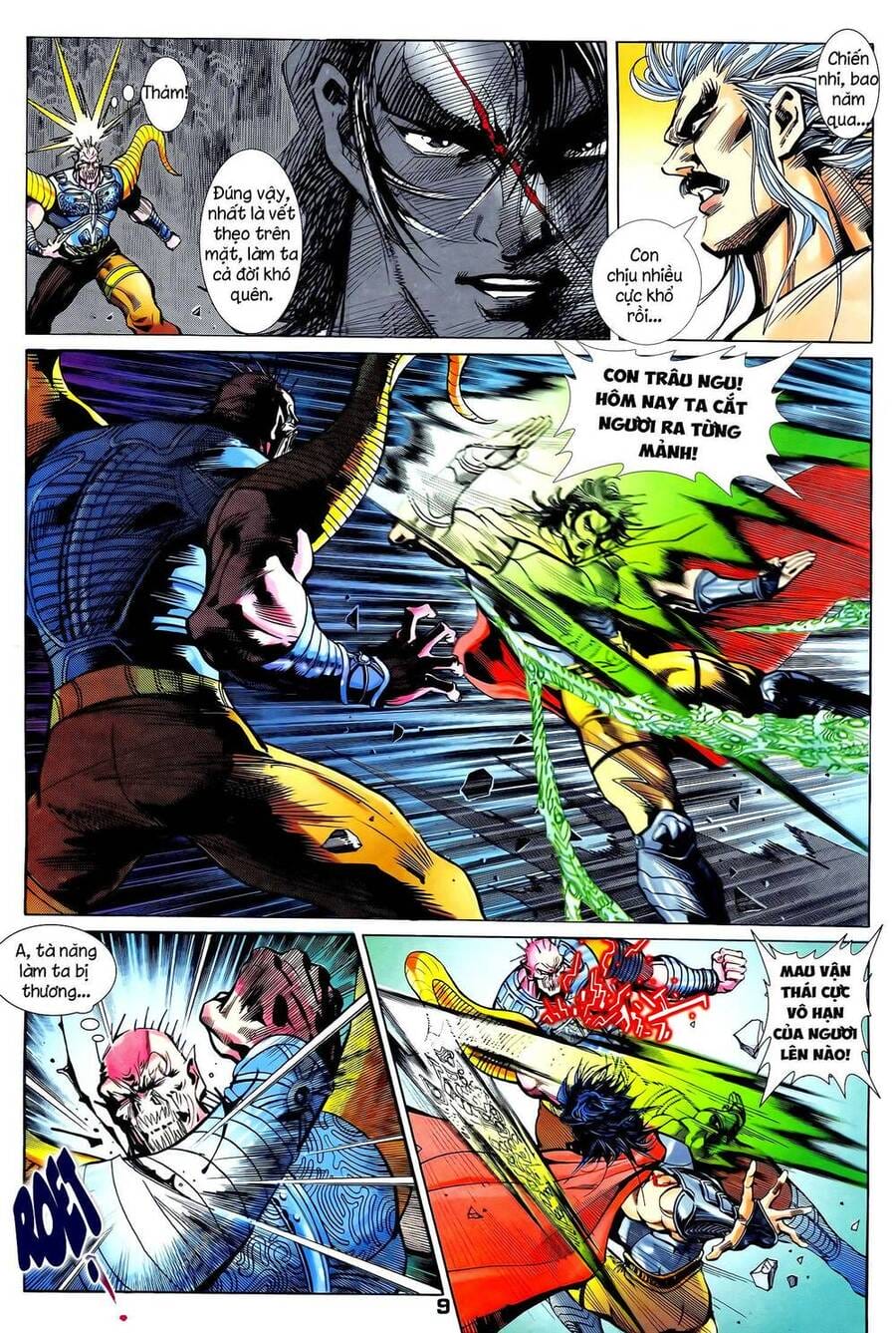 Truyện Tranh Long Hổ 5 Thế trang 8
