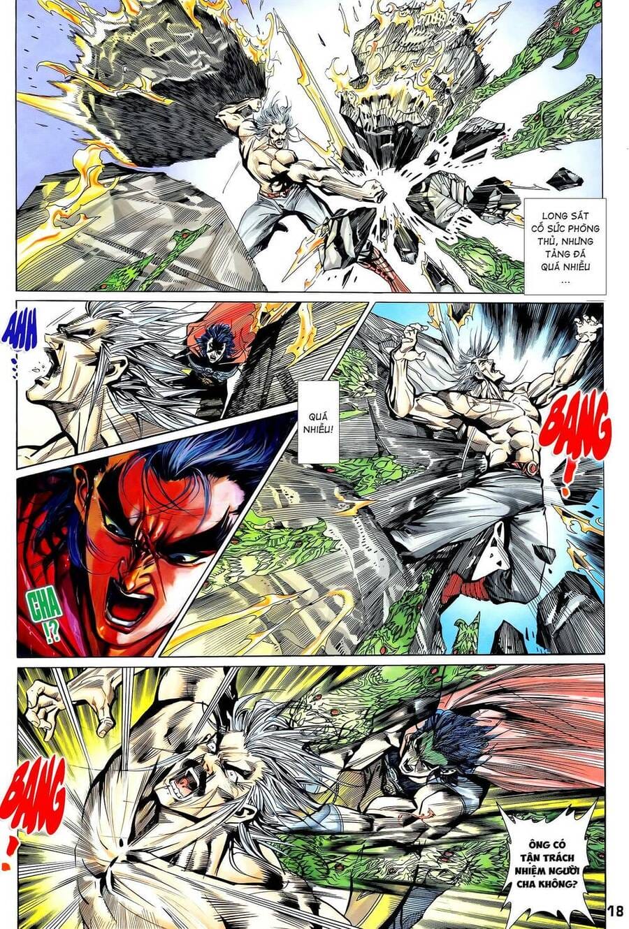 Truyện Tranh Long Hổ 5 Thế trang 8