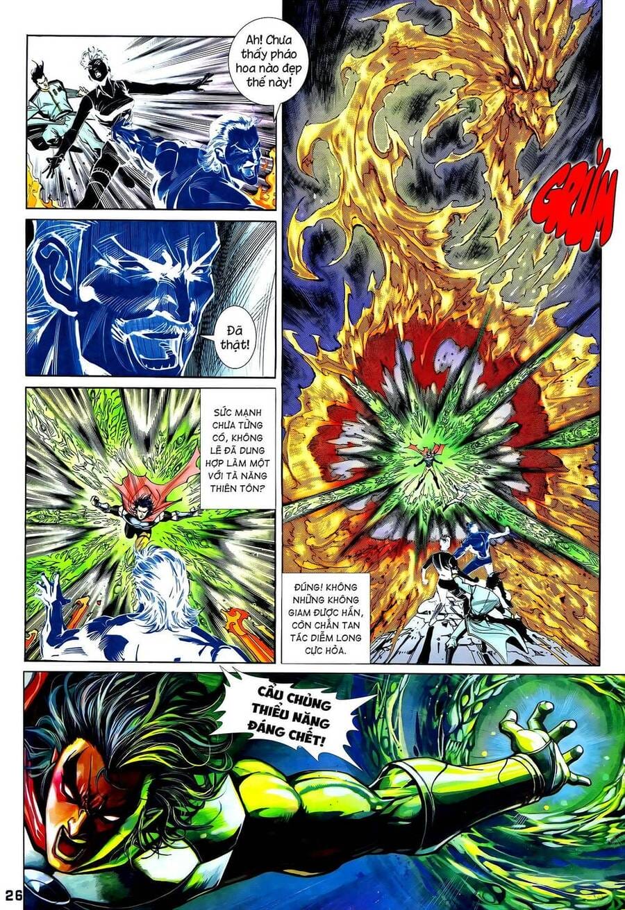 Truyện Tranh Long Hổ 5 Thế trang 8