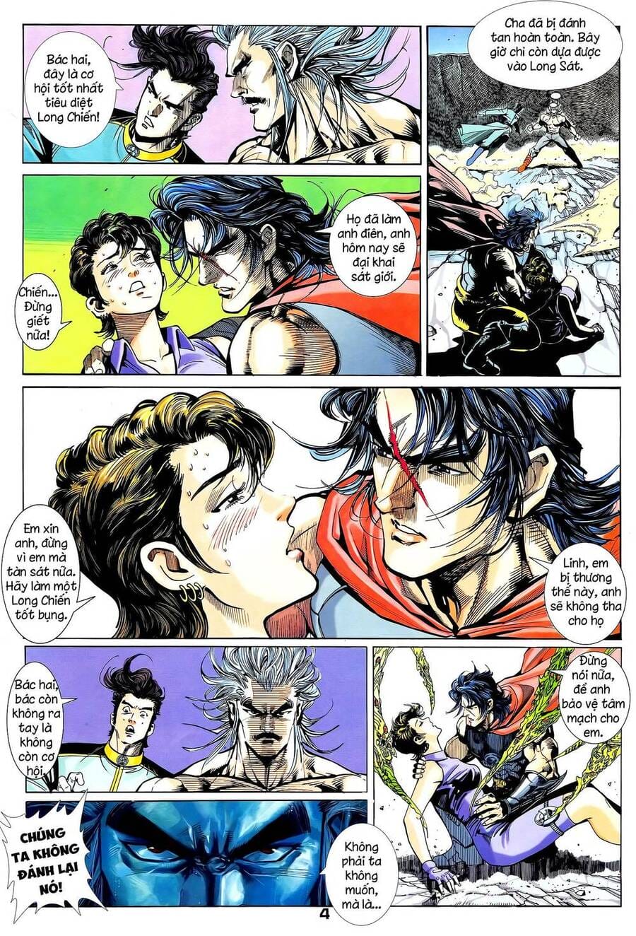 Truyện Tranh Long Hổ 5 Thế trang 8