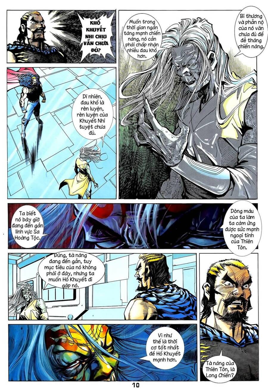 Truyện Tranh Long Hổ 5 Thế trang 8