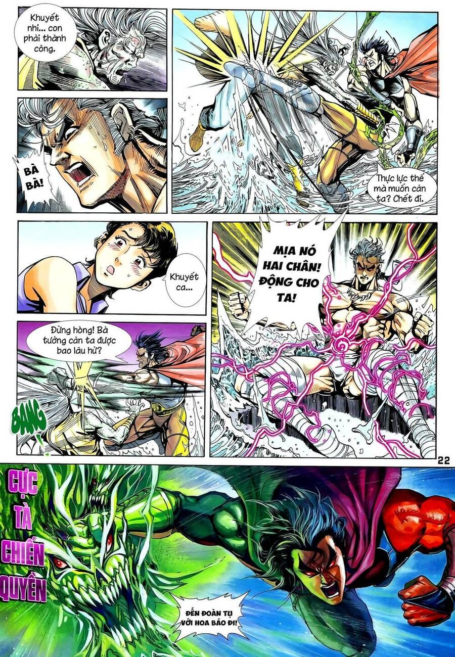 Truyện Tranh Long Hổ 5 Thế trang 8