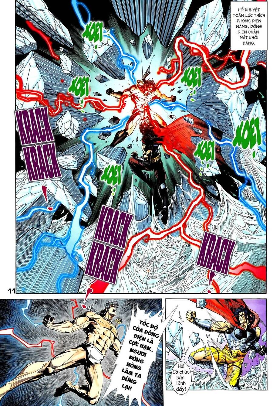 Truyện Tranh Long Hổ 5 Thế trang 8