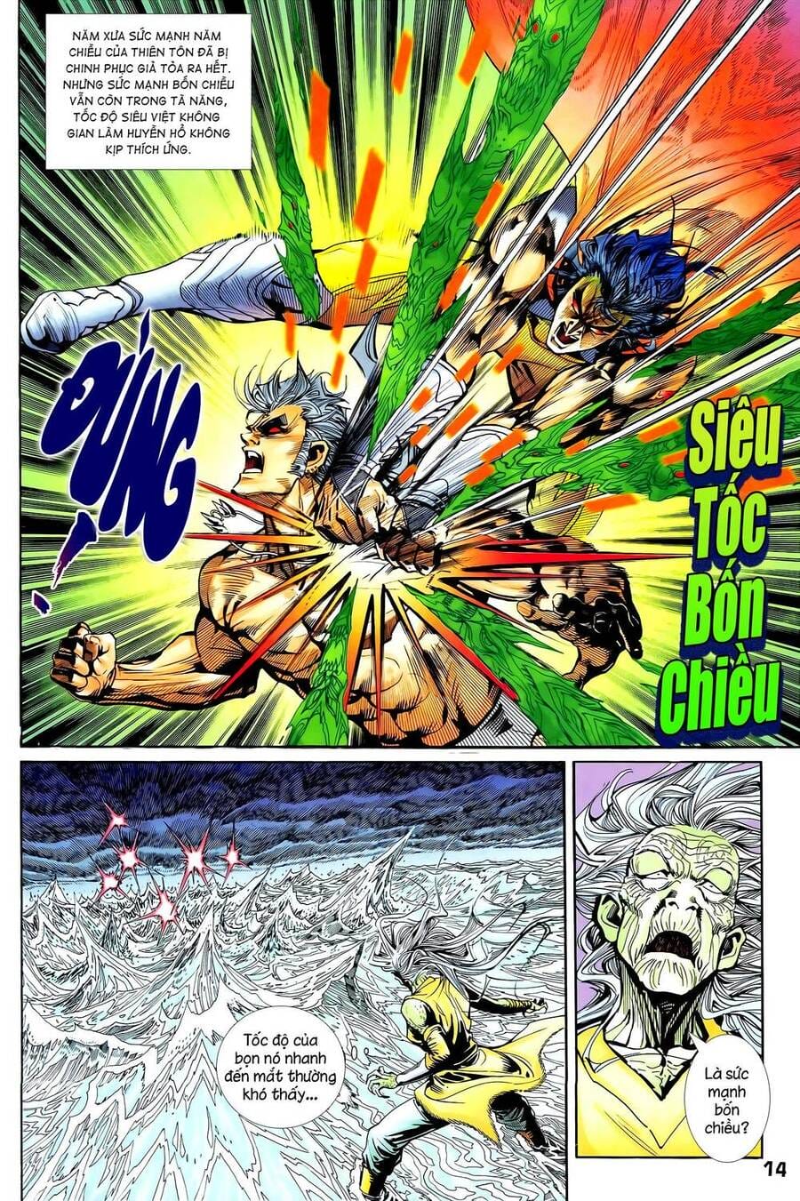Truyện Tranh Long Hổ 5 Thế trang 8