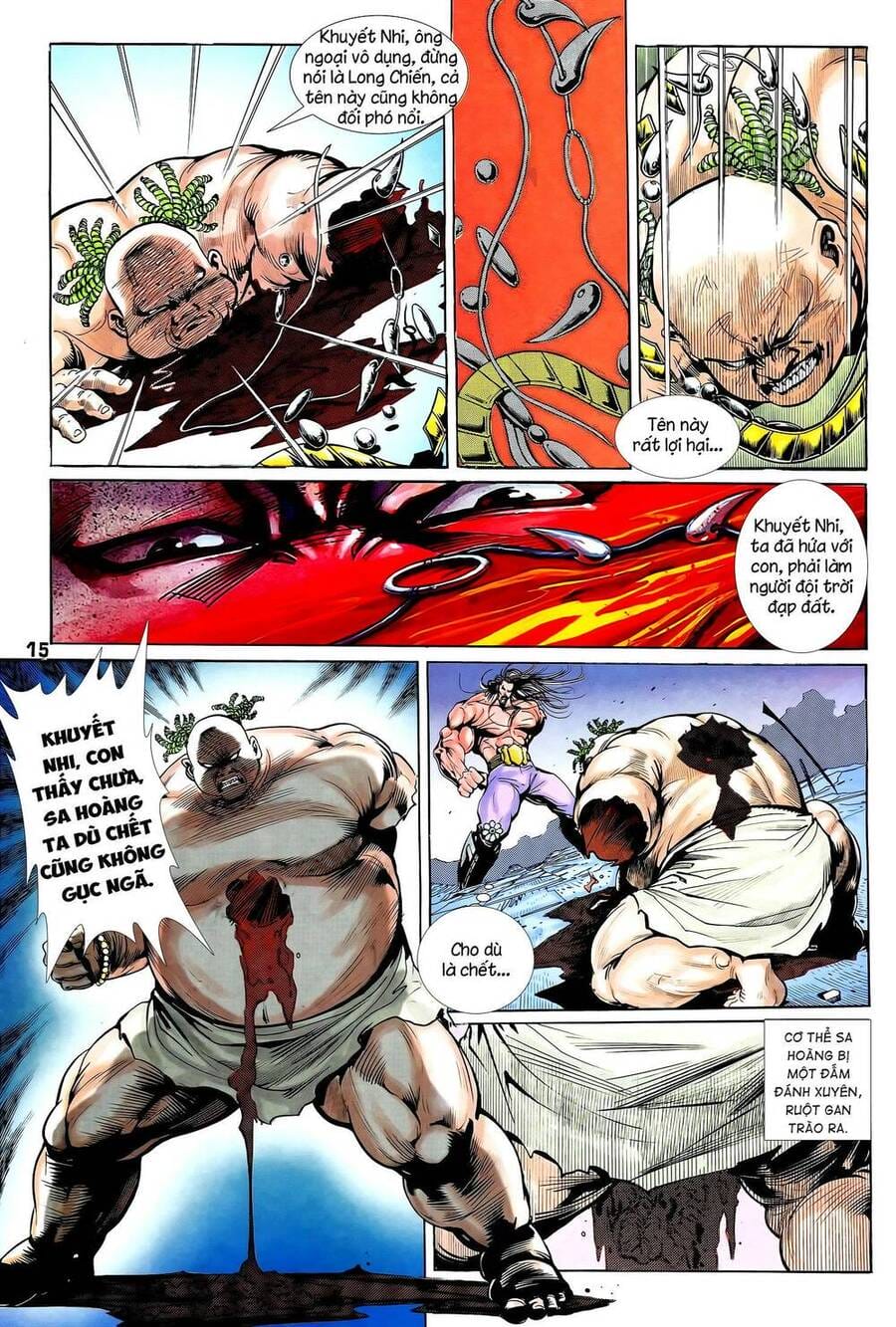 Truyện Tranh Long Hổ 5 Thế trang 8