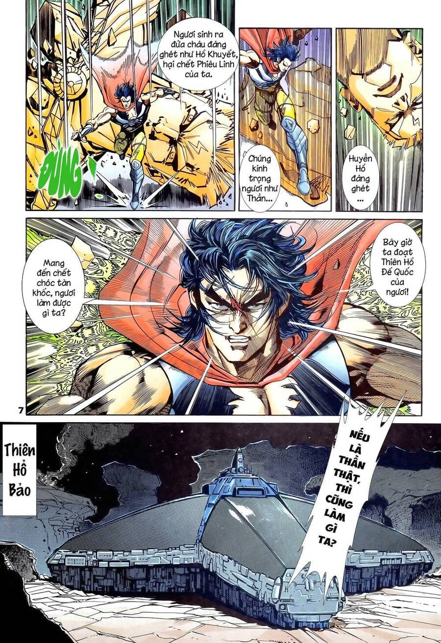 Truyện Tranh Long Hổ 5 Thế trang 8