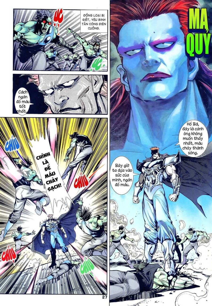 Truyện Tranh Long Hổ 5 Thế trang 8