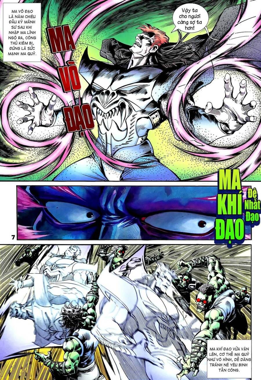 Truyện Tranh Long Hổ 5 Thế trang 8