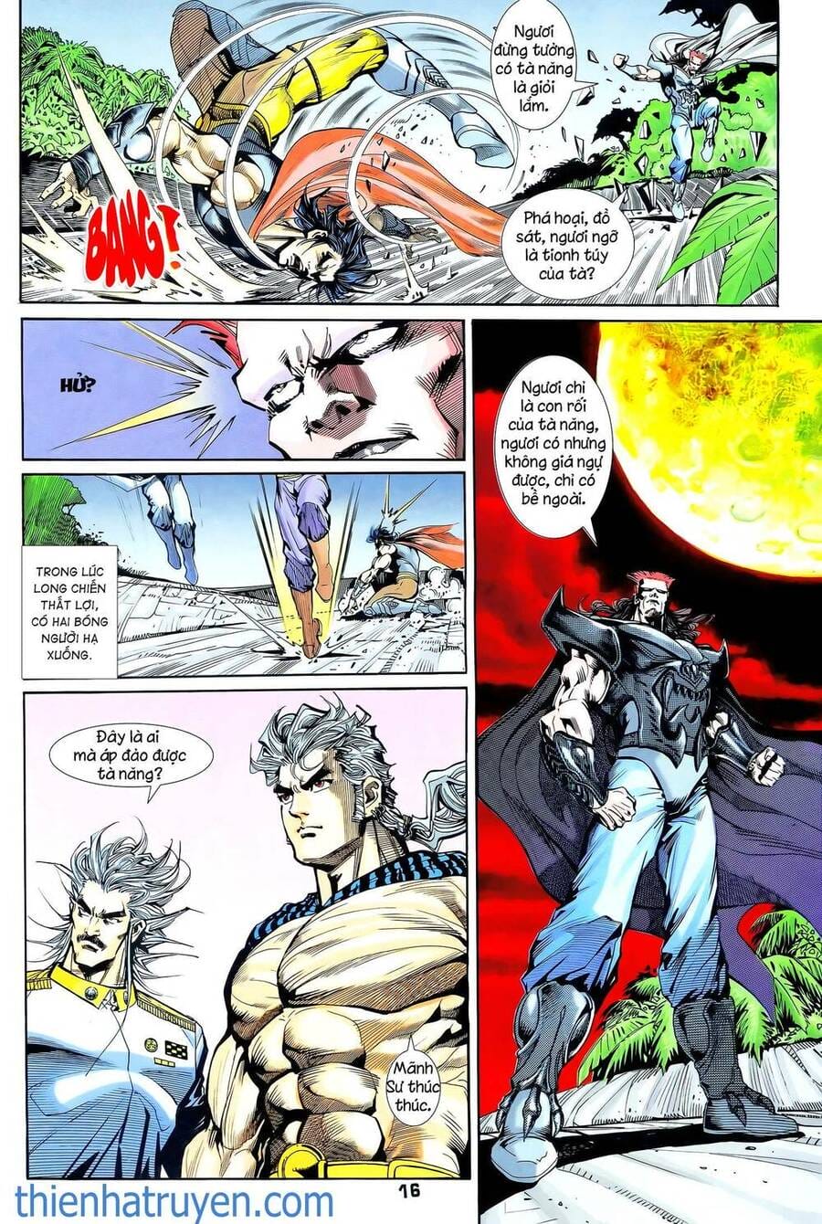 Truyện Tranh Long Hổ 5 Thế trang 8