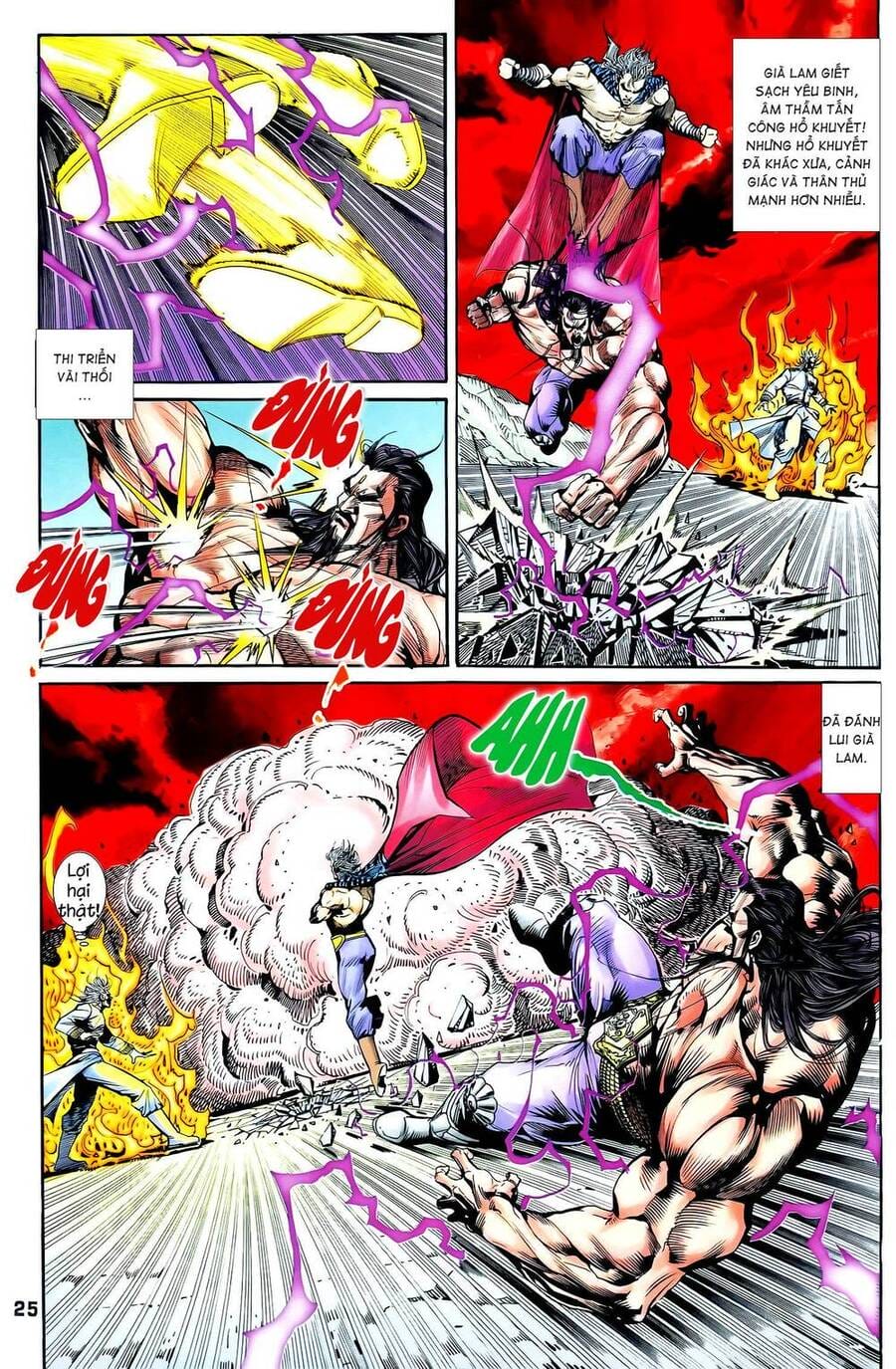 Truyện Tranh Long Hổ 5 Thế trang 8