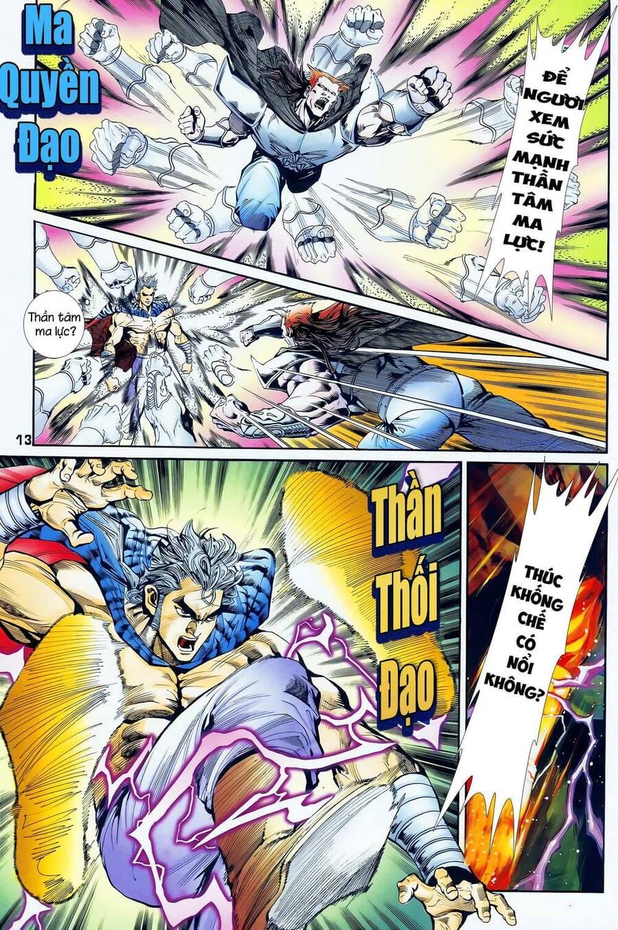 Truyện Tranh Long Hổ 5 Thế trang 8