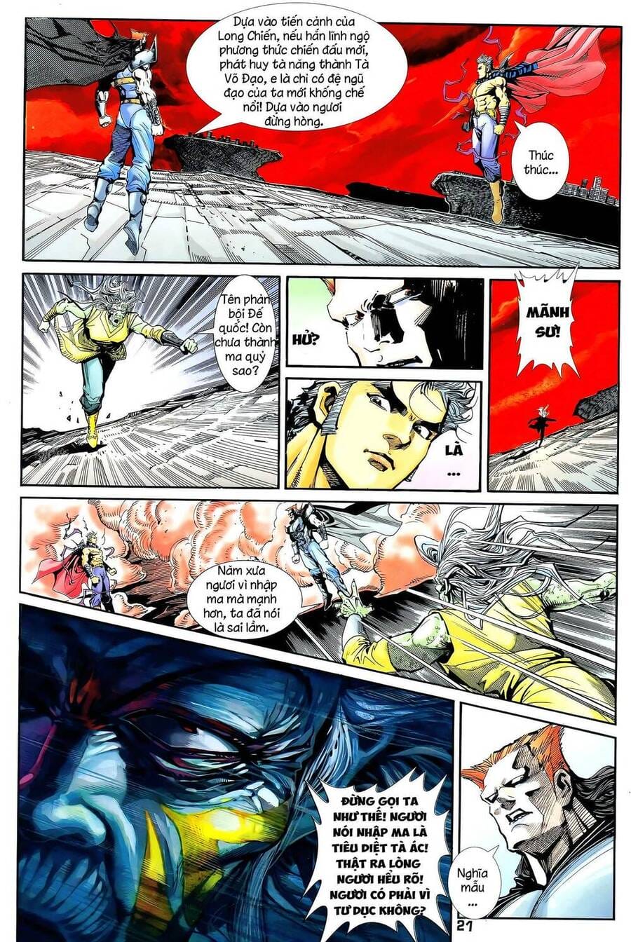 Truyện Tranh Long Hổ 5 Thế trang 8