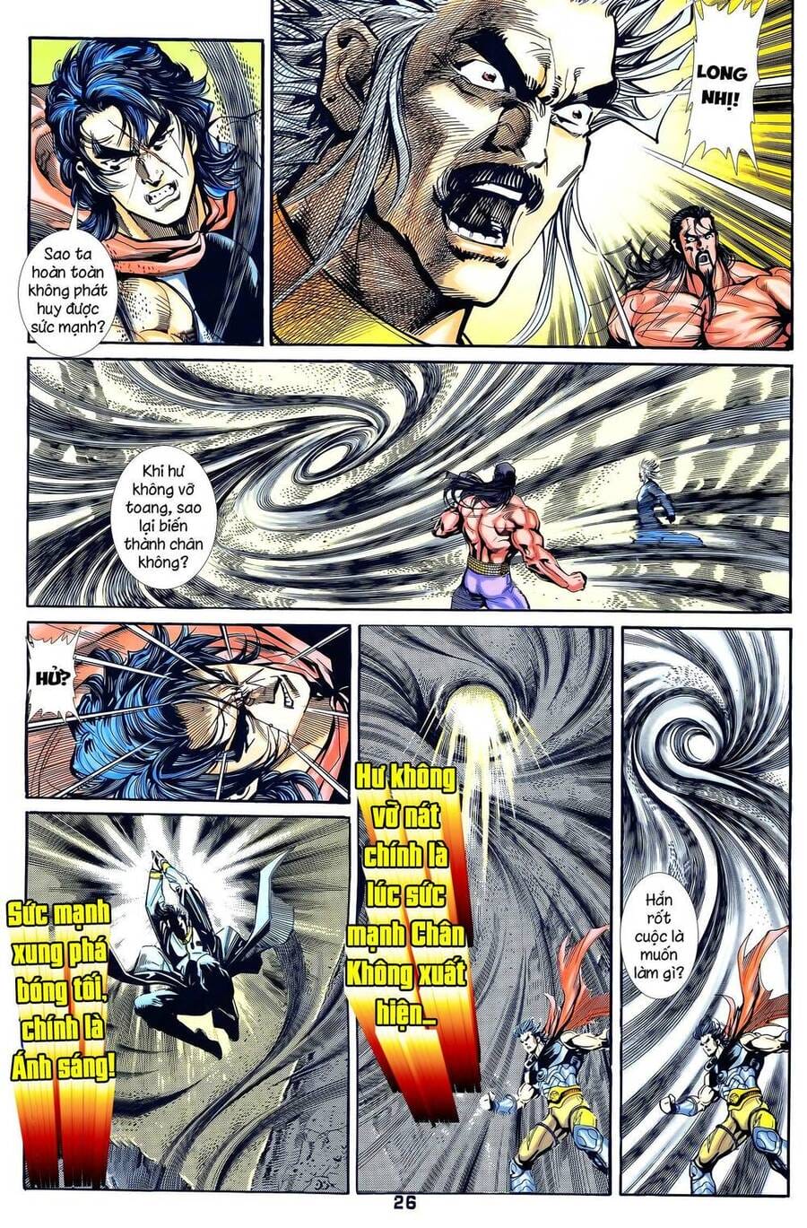 Truyện Tranh Long Hổ 5 Thế trang 8