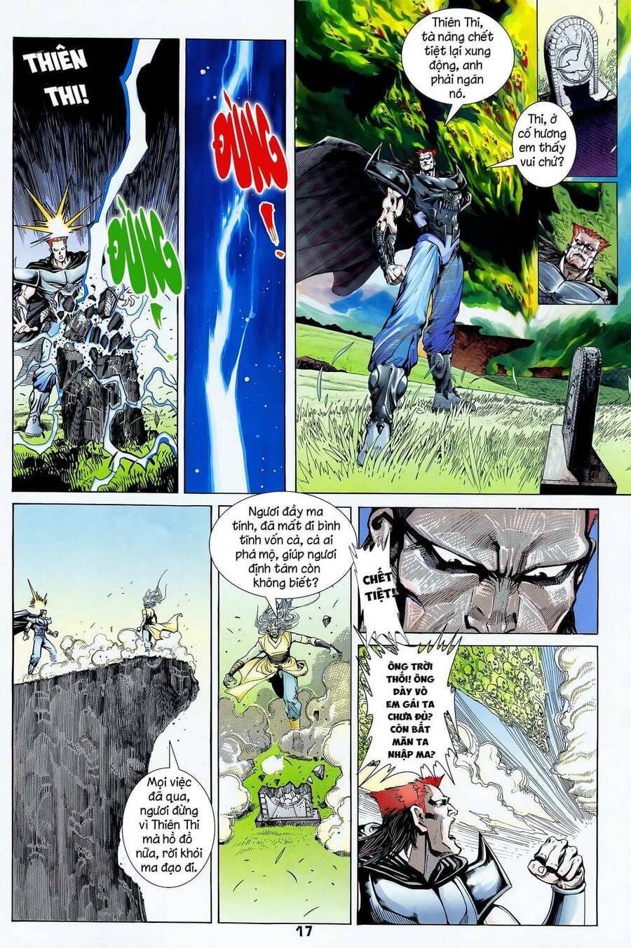 Truyện Tranh Long Hổ 5 Thế trang 8