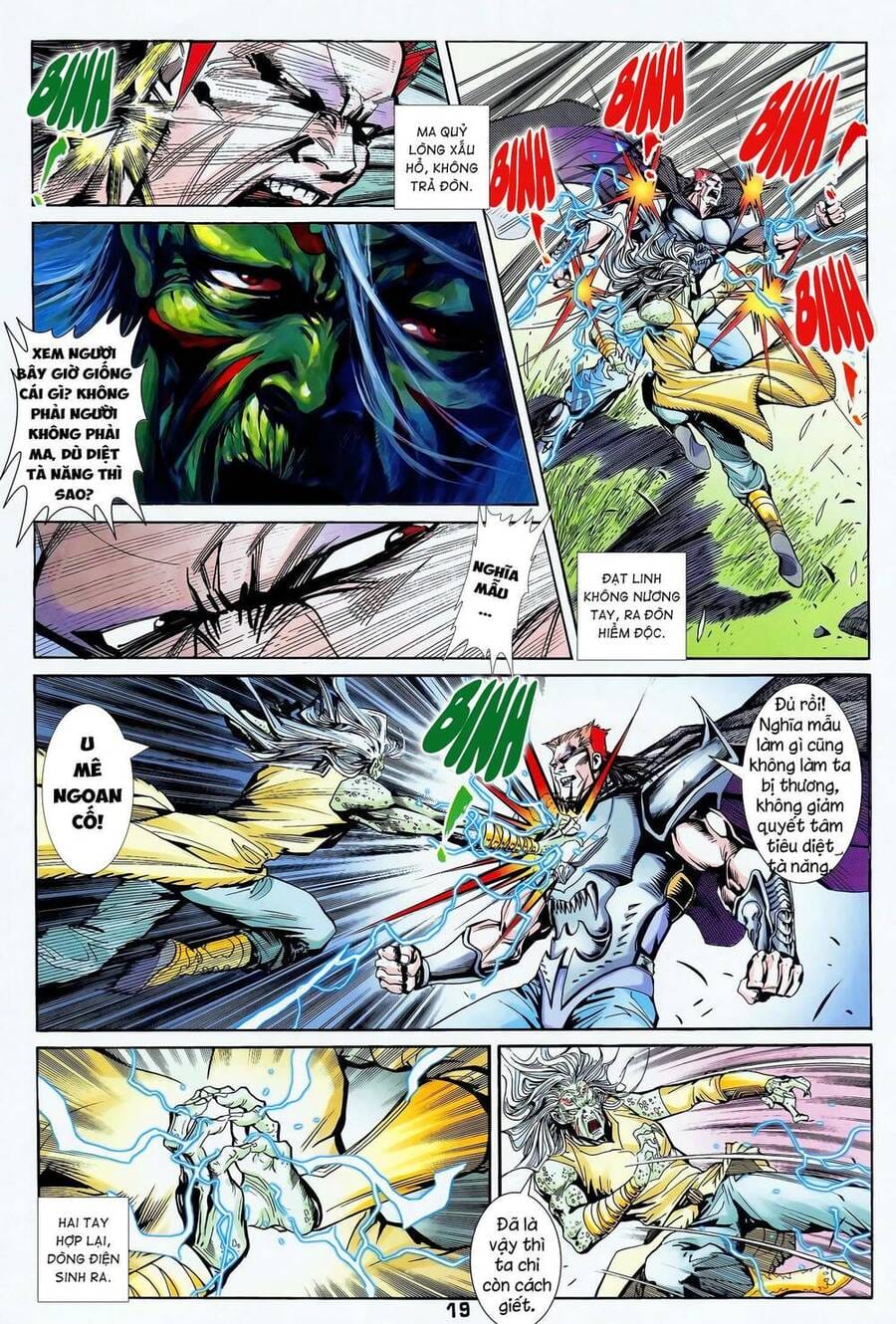 Truyện Tranh Long Hổ 5 Thế trang 8